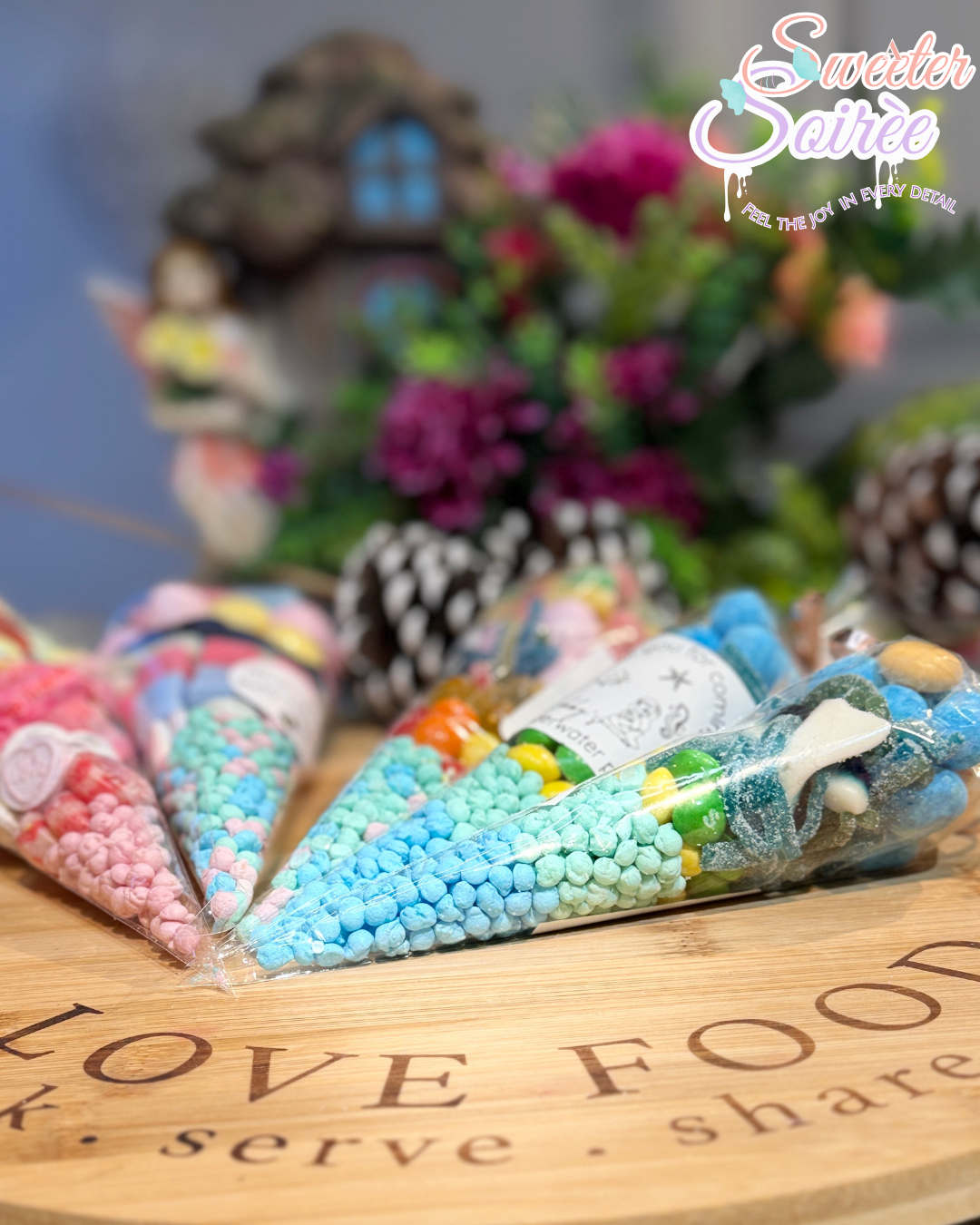 A Touch of Conefetti: Gender Reveal Sweet Cone